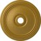 Ekena Millwork Diane Ceiling Medallion (Fits Canopies up to 6 1/4"), 24"OD x 3 5/8"ID x 1 1/4"P, Pharaohs Gold CM24DIPGS - alternate 1